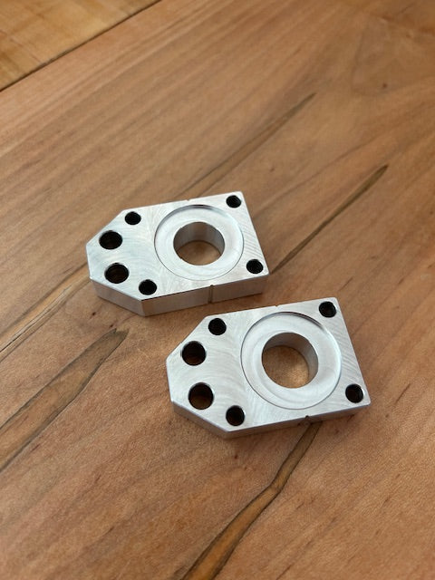 MX Bonz KLX140 Billet Axle Block Set